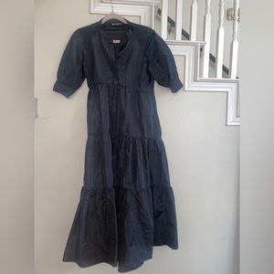 NWOT- Zara Ruffled Midi Dress
